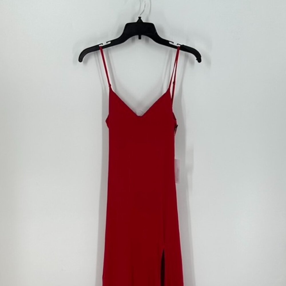 Women's Viavia Everyday Knit Salsa Red Maxi Dress S